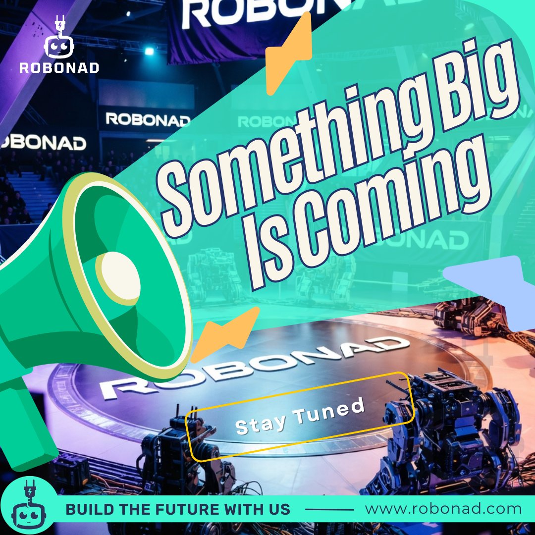 RobonadOfficial's tweet photo. 1 year of silence.
Countless hours of planning.
The arena is rising.
ROBONAD is back — and it’s bigger than ever. 🤖🔥
Something Big Is Coming…
#ROBONAD #RoboWars #STEM #InnovationPakistan https://t.co/uxZyqz3V0z