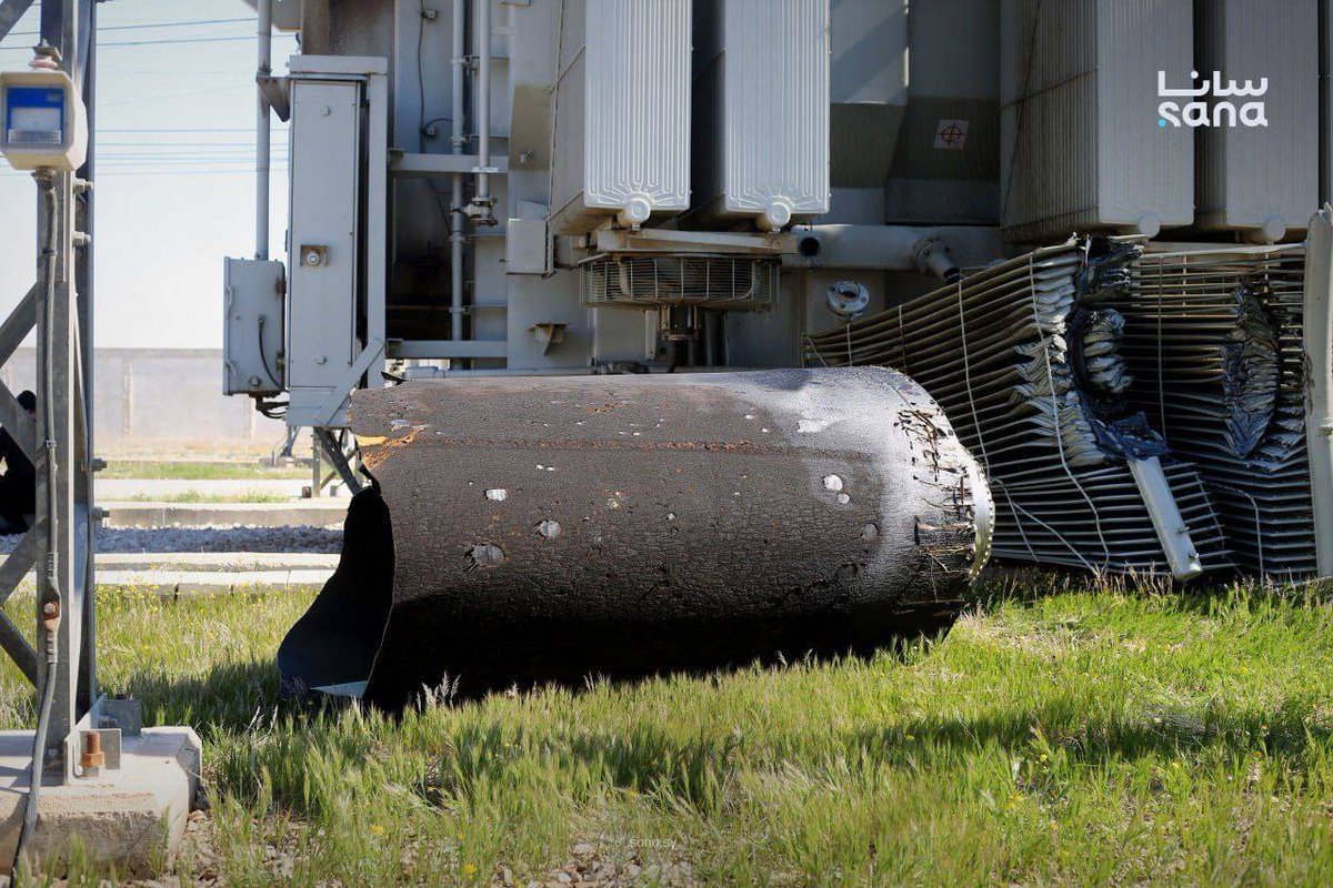 markito0171's tweet image. 🇮🇷🚀 debris fell on Al-Utaibah substation #Damascus