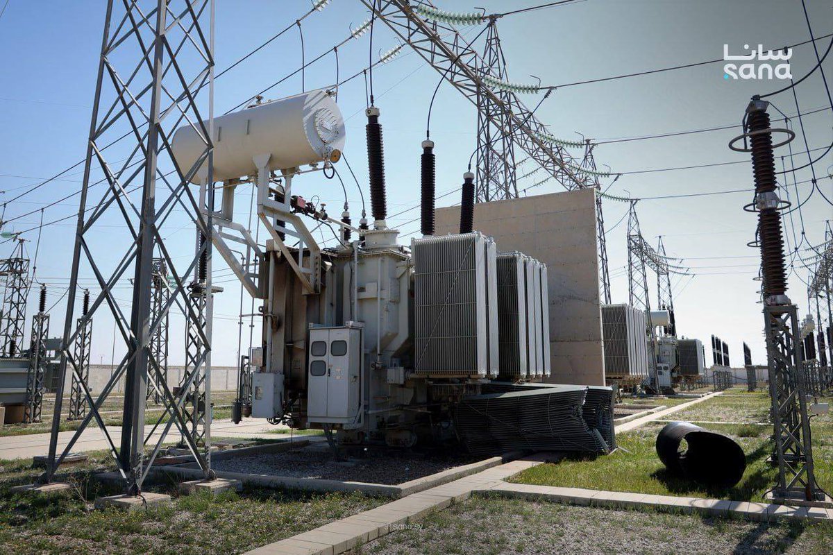 markito0171's tweet image. 🇮🇷🚀 debris fell on Al-Utaibah substation #Damascus