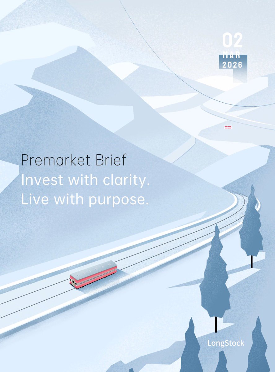chza494727's tweet photo. 🕒 LongStock Pre-Market (3/2)
📢 Headline: Mideast tensions spike; Oil ⛽️ & USD jump. Risk-off mood prevails.
📈 Movers:
📉 $UAL, $AXP, $NOW under pressure
📈 $LMT, $RTX rising 🛡️
📉 $JP down ~5%
📅 Watch:
Earnings: $AES, $NCLH
Macro: Feb Jobs Report (NFP) 📊
#LongStock https://t.co/YLnsNacKcr