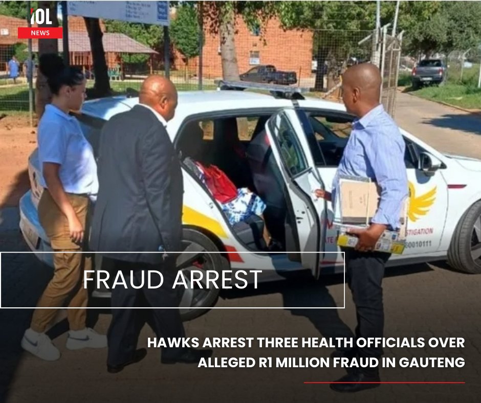 The Hawks have arrested three Gauteng health officials over alleged R1 million fraud. The case has sparked outrage as questions mount about corruption in the health sector. With public trust on the line, many are demanding accountability. Do you believe harsher penalties are the