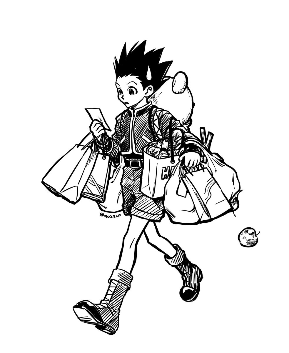 qo23op's tweet photo. 🛍  #hxh  #hxhfanart https://t.co/cpw1tmJKmg