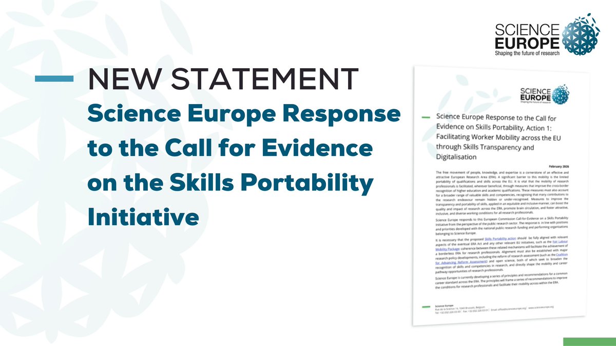 Science Europe tweet media