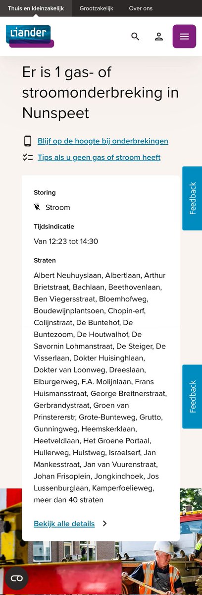 #stroomstoring #nunspeet