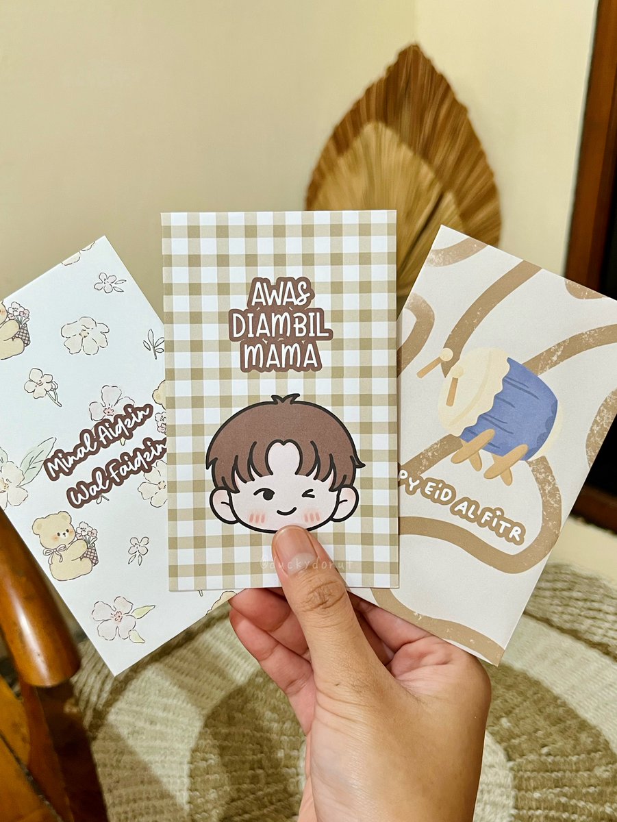 ramadhan day 12 : berhasil nemuin amplop uang aesthetic buat gen z &amp; gen alpha lebaran nanti! 💸🧸✨