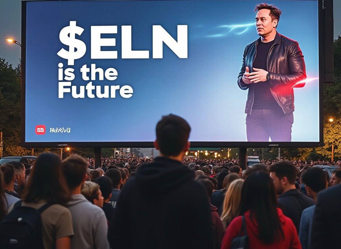 $ELN 🪙 is printing new millionaires TODAY!!

NEVER LET FEAR HOLD YOU BACK, WINNERS TAKE BOLD STEPS!!
BUY AND HODL $ELN now ✅🚀

🚨 $ELN will pump 100000% after LIST TODAY MARCH 2nd 11pm🕖 

JOIN PRESALE 📊
SEND $SOL TO,

A6hYw1RuNkovDX4b8DDnKrsX3Y7qU6SHQWfU74z4Q46h

0,5 $SOL  =