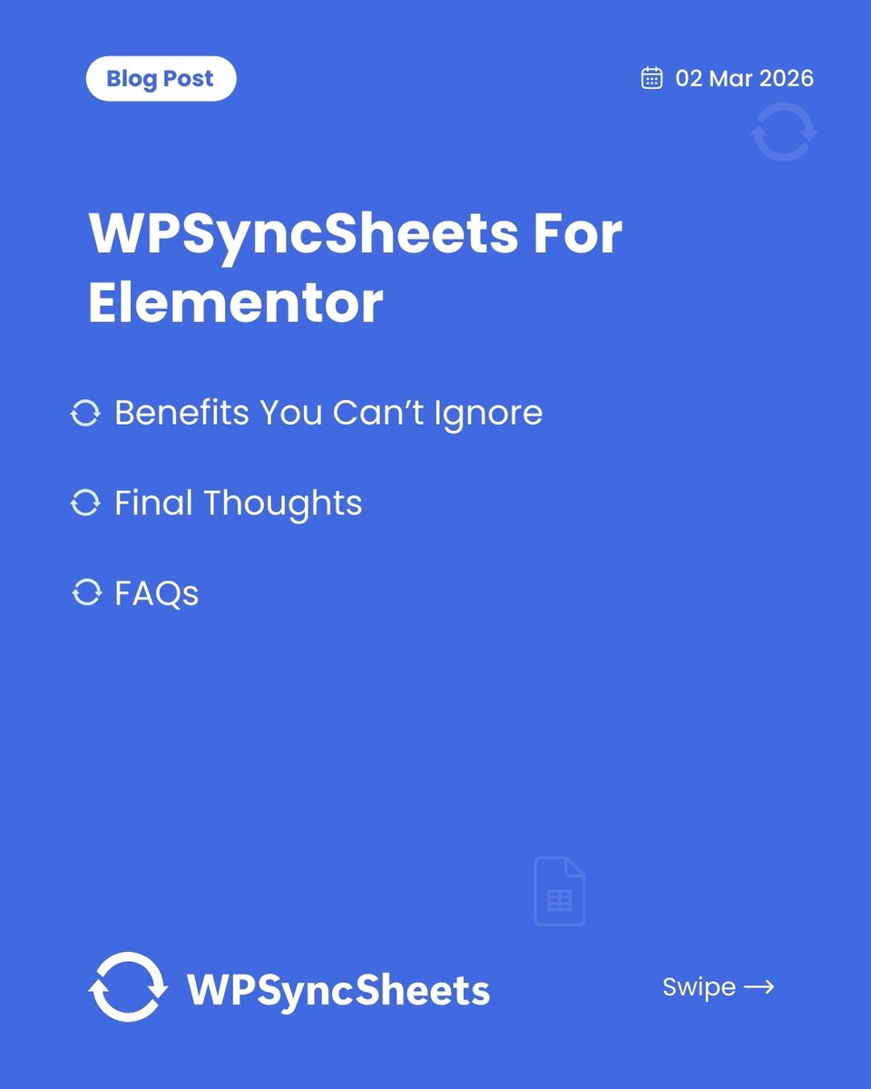 WPSyncSheets - Import Export for WordPress & Woo tweet media