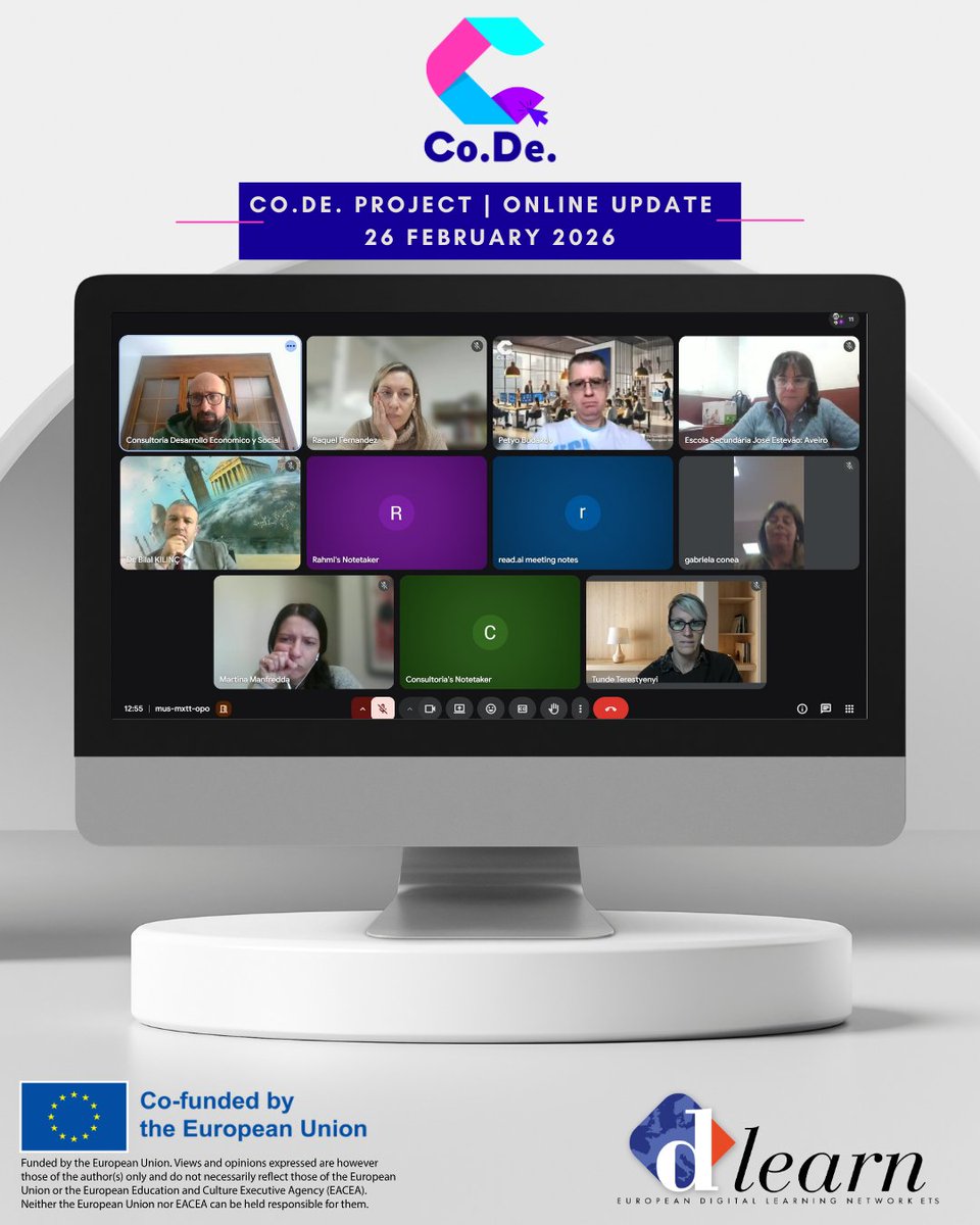 European Digital Learning Network ETS - DLEARN tweet media