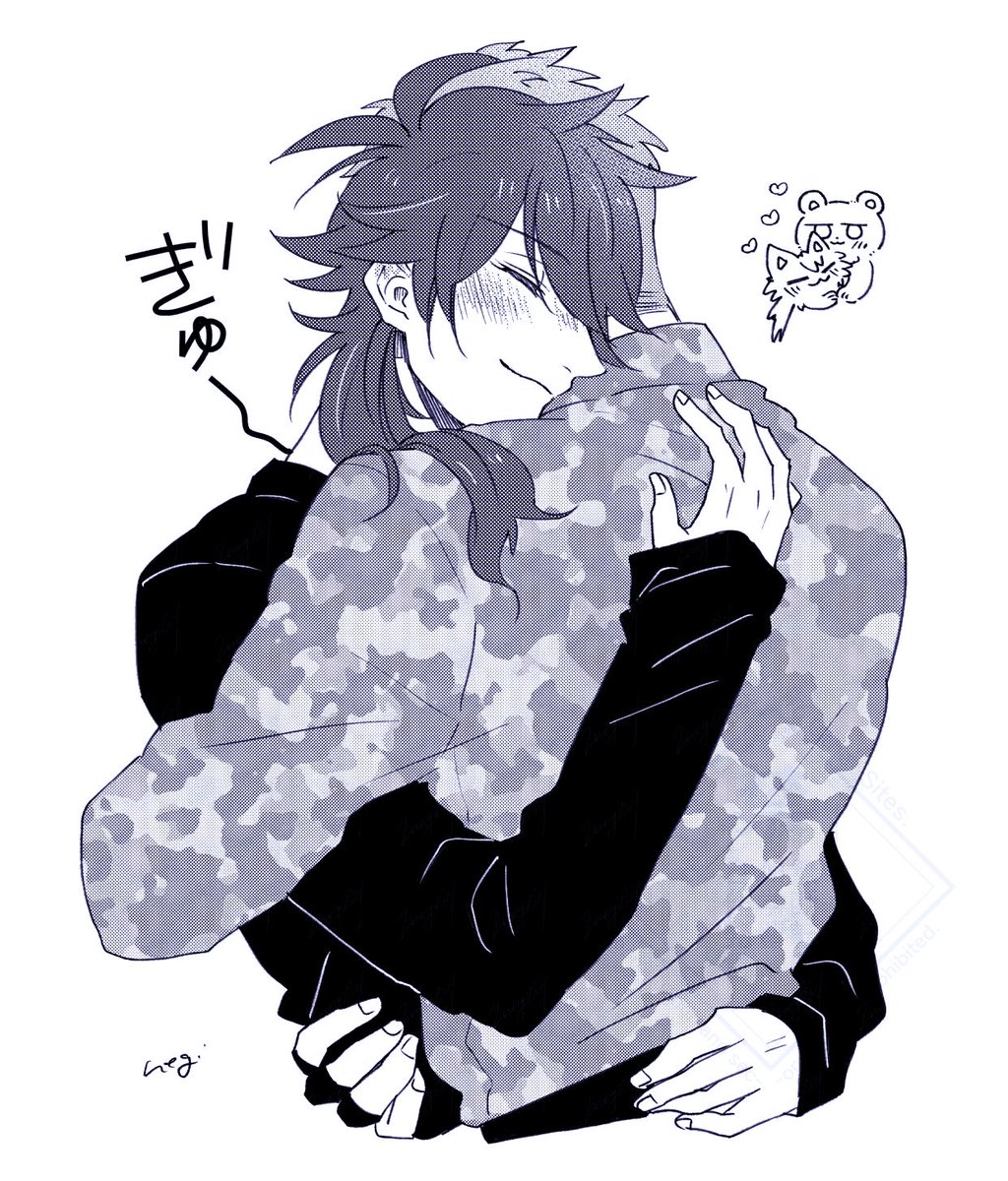 ハグ理帝
くっついているとハッピー　私が