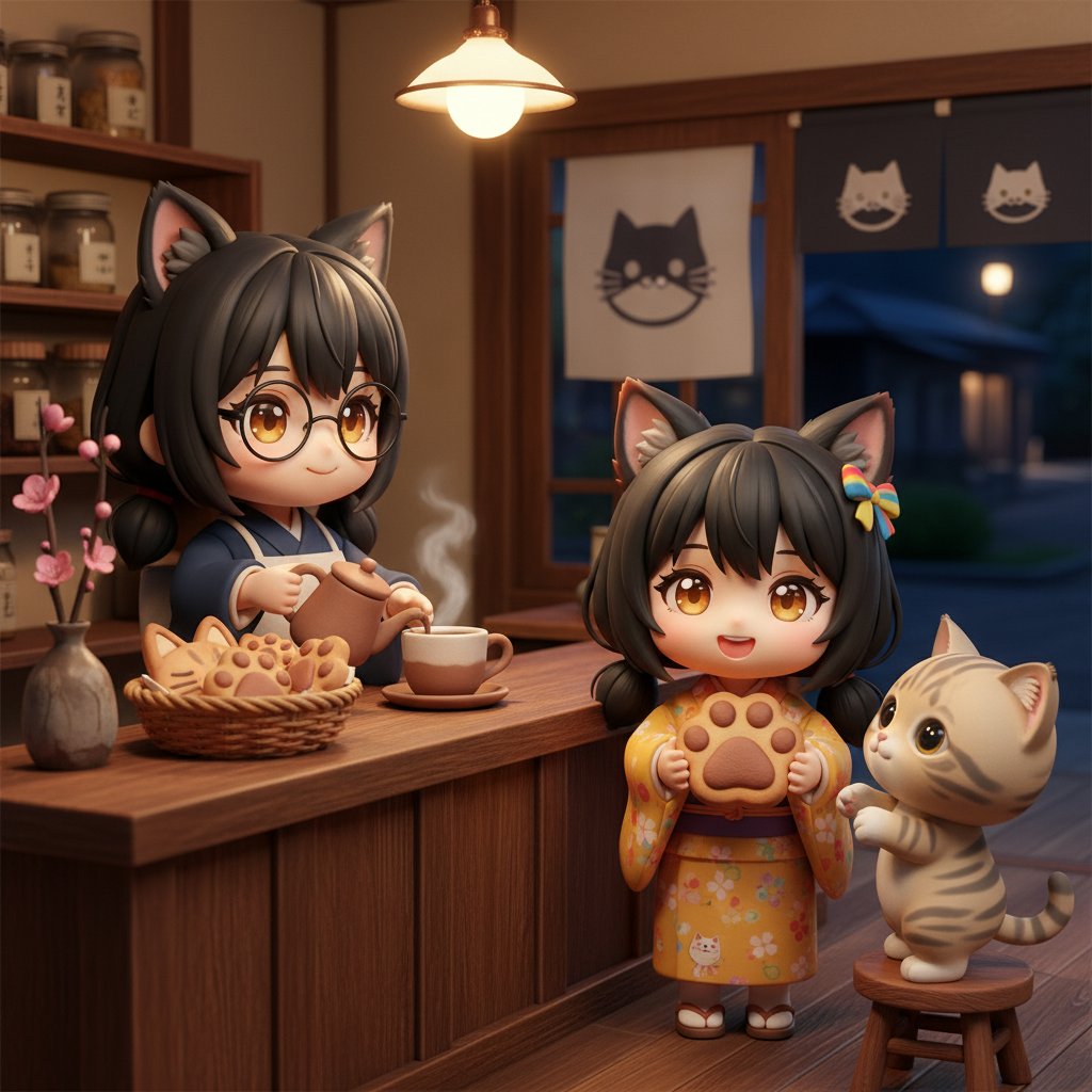 今日も一日お疲れ様です！ #KemomimiCafe です。 ひな祭りも過ぎて、次