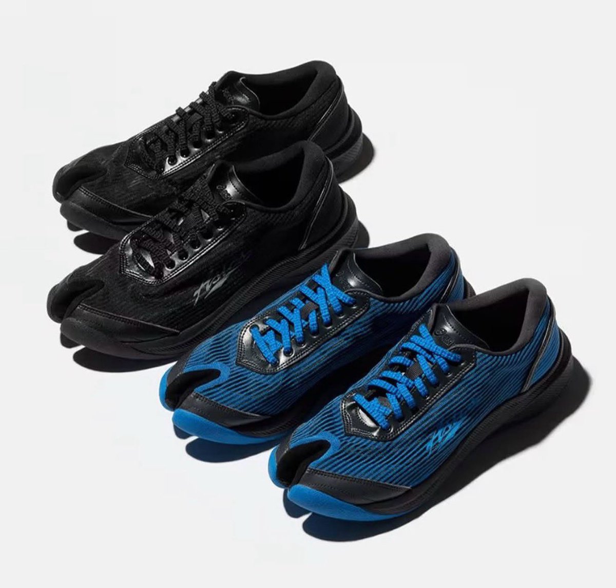 Kiko Kostadinov x ASICS 26SS タビ型スニーカー『ILARGI FF “Carbon