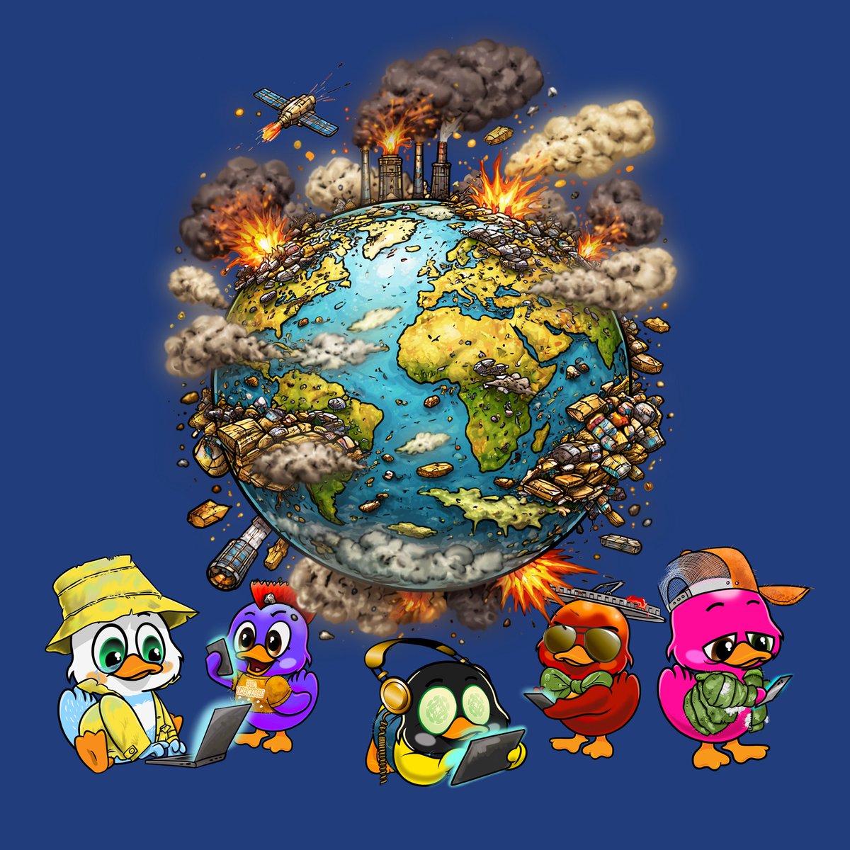 Yucky Ducks tweet media