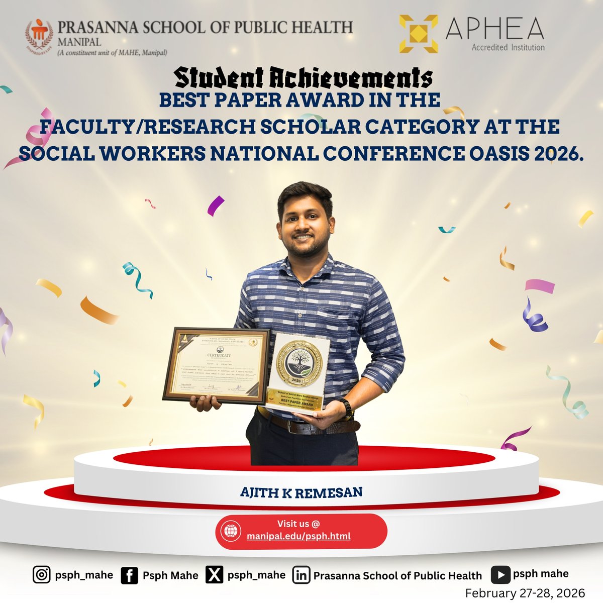 Prasanna School of Public Health tweet media