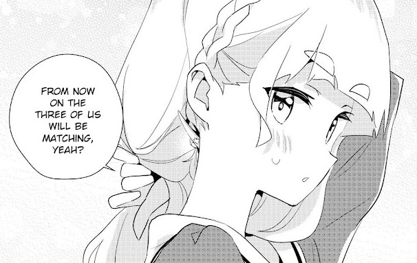 Evildeadfan102's tweet image. I read Yuri Is My Job chapter 42. 
I started Volume 9.
#Yuriismyjob #Volume9 #Chapter42 #yuri #lgbt