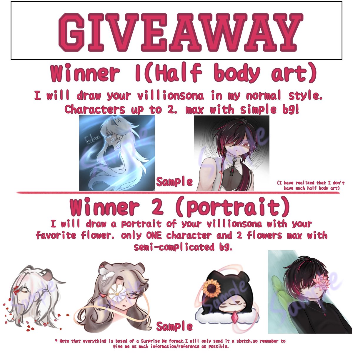 [Art Raffle] (first time hosting so bear with me please)
I will be choosing 2 random winners, so please read the information! 

How to participate?
1. RT + Like
2. comment something nice! 

Giveaway will end at 6th March, 12pm JST!