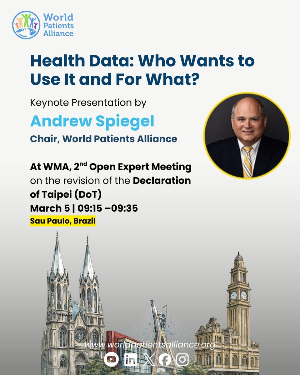 World Patients Alliance tweet media
