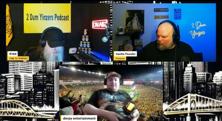 RGerazounis's tweet image. *IN CASE YOU MISSED THE 2 DUM YINZERS SHOW LIVE; EPISODE #922 (STEELERS TRADE FOR MICHAEL PITTMAN JR!! OMAR MAKES A SPLASH!! NFL TAMPERING!!) THIS MORNING, SWING OVER TO YOUTUBE TO CHECK OUT TODAY'S SHOW!! WE'RE LIVE EVERY M-F 11:30AM TO 2:30PM EST. ON YOUTUBE!!  CLICK LINK BELOW