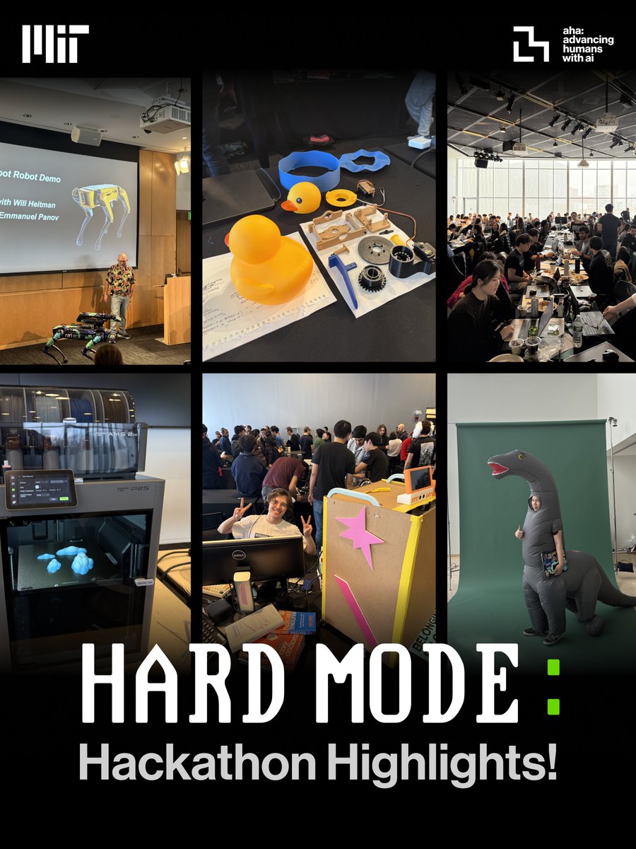 AHA at MIT Media Lab tweet media