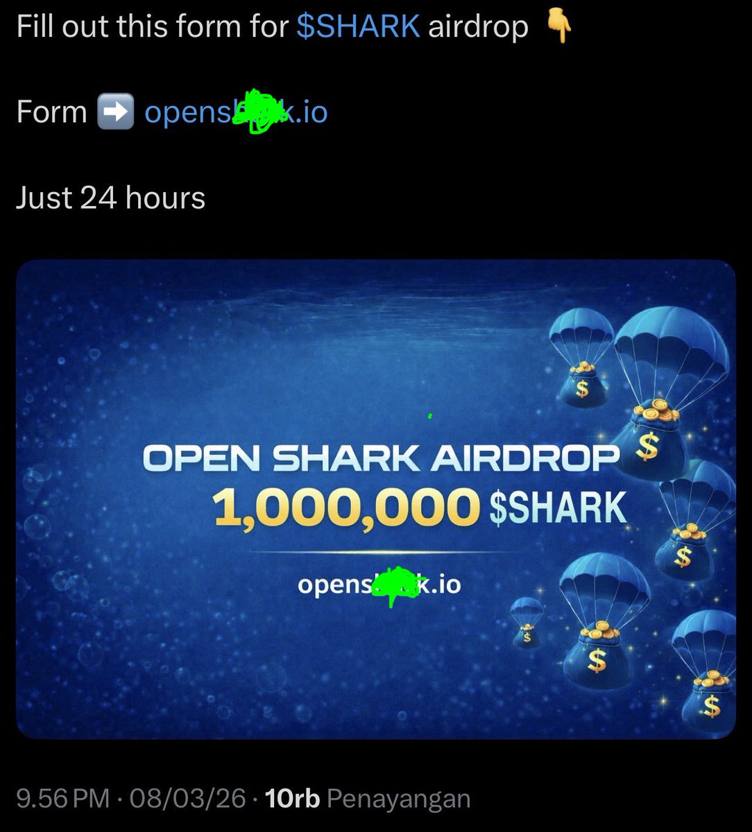 0xndra's tweet image. How to gain followers fast:

Step 1: say “airdrop”
Step 2: drop a random form

That's it.