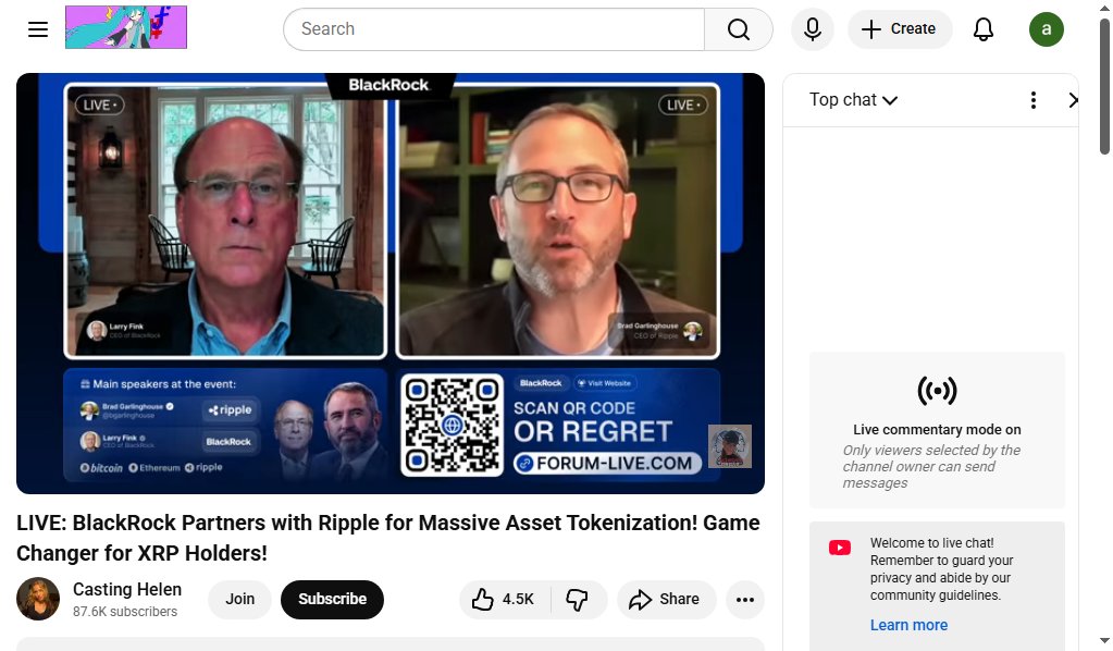 Scam_Wipe's tweet image. 🚨 #Scam ALERT 🚨
🎥 Fraudulent stream detected: youtube.com/watch?v=OhFmvN…

Topics: #CryptoProtection #StaySafeOnline
Tagging for awareness:
📢@zachxbt @Google @bgarlinghouse @YouTube @VitalikButerin

Stay vigilant and avoid suspicious links!
📩 Report scams to protect others.