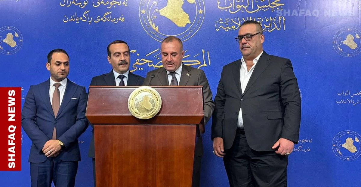 TSaydo's tweet photo. النائب الإيزيدي خالد سيدو يعلن أن رئيس مجلس النواب العراقي محمد الحلبوسي رفض مقترحًا يمنح ممثلي الإيزيديين والمسيحيين والصابئة والكورد الفيليين حق اختيار اللجان النيابية والترشح لرئاستها، رغم موافقة نائبيه. وطالب بإعادة النظر بالمقترح لضمان حقوق المكونات والتوازن داخل البرلمان https://t.co/2uhvvrzK4T