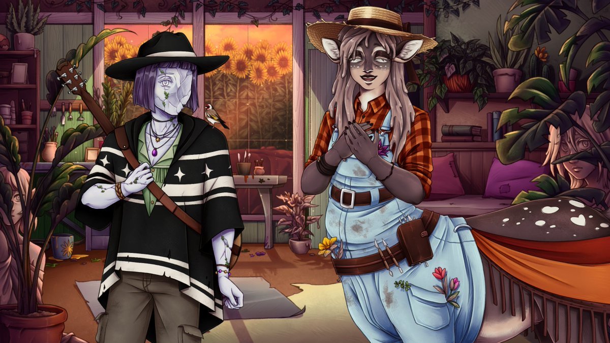 Bucket Hat Cat | Wishlist Talewarden on Steam! tweet media