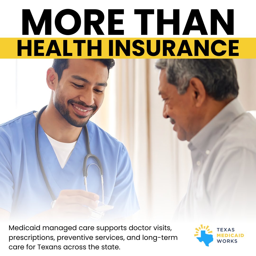 Texas Medicaid managed care is about more than coverage, it connects Texans to doctor visits, prescriptions, preventive services, and long-term care across the state.

When families have access to consistent care, they can focus on living healthier lives.

Learn more at