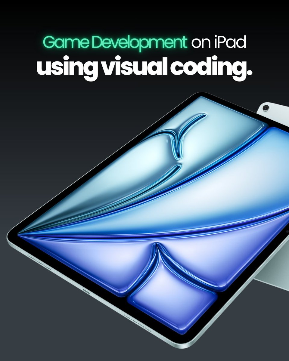 hyperPadApp's tweet image. Why get an iPad?

Because inspiration happens everywhere. At the airport, on a road trip, in restaurants, and even in the washroom!

The new hyperPad drop turns your iPad or MacBook Neo into a portable game studio.

#hyperPad #GameDev #iPad #ios