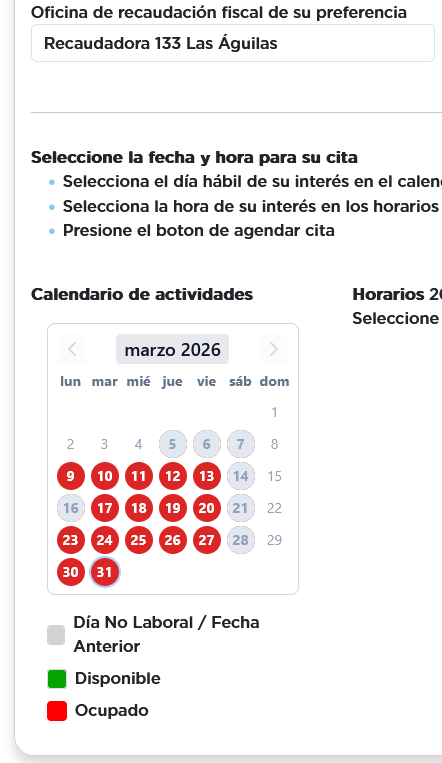 DI3urosso's tweet photo. @TransporteJal No hay citas disponibles este mes para ninguna recaudadora ubicada en ZMG. Se trata de un error? https://t.co/uuIr5FLvDe