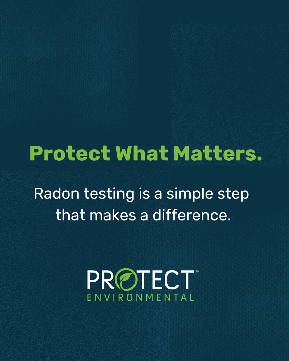 This one is personal.

Kyle Hoylman from Protect Environmental later learned his childhood home had high radon levels after his father was diagnosed with lung cancer—even though he never smoked.

Radon has no warning signs. Testing is the only way to know.

Learn more at