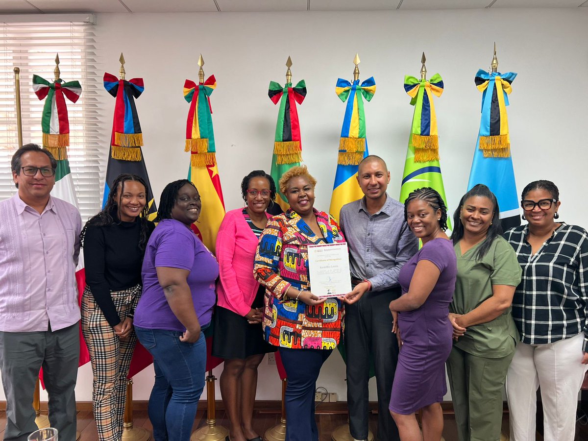 Embajada de México en Santa Lucía tweet media