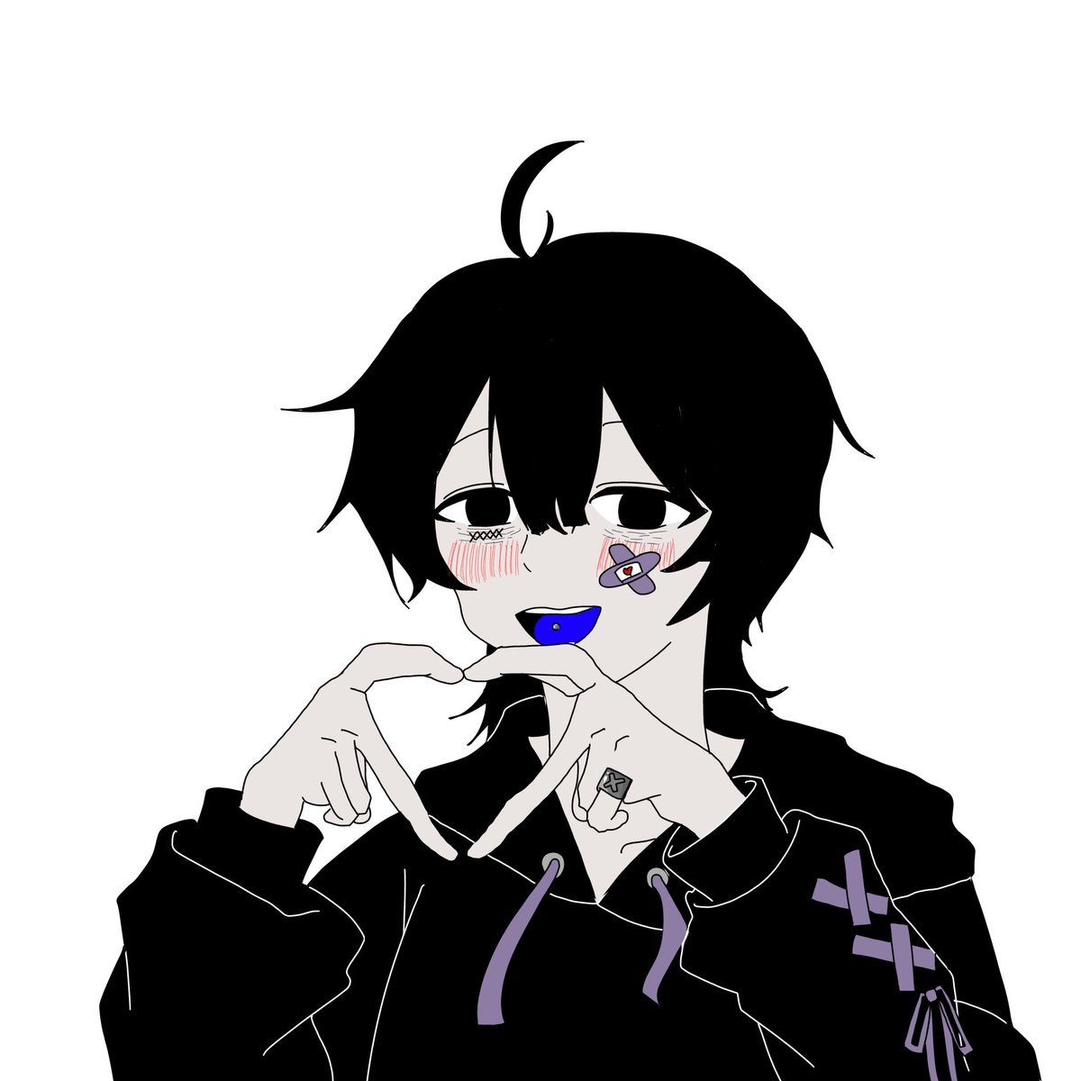 Sasuayu_chan's tweet photo. みんなこういう絵好きかなと思ってぇ、、、👉🏻👈🏻(実際どうなん) https://t.co/fDlK296BMB