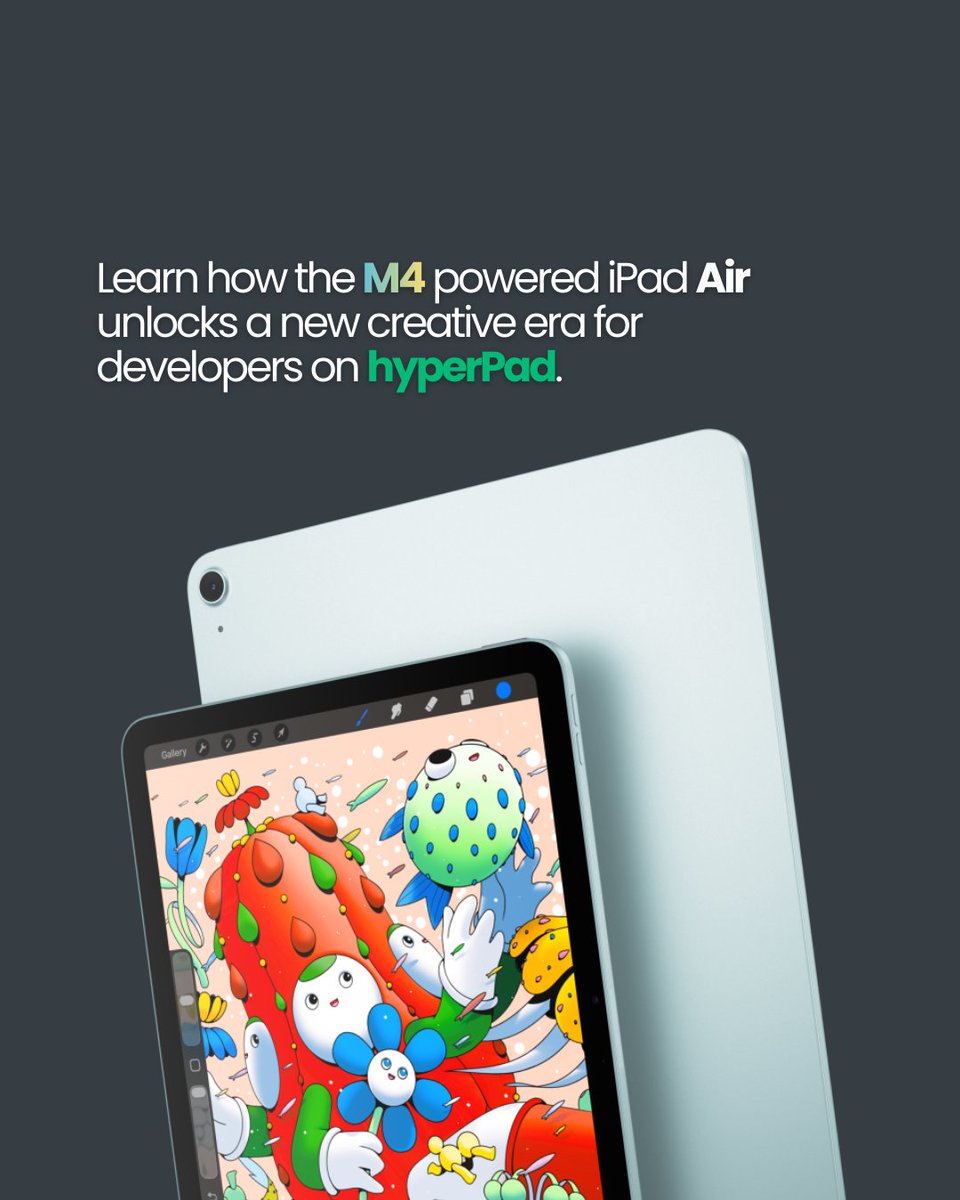 Make Games on iPad tweet media