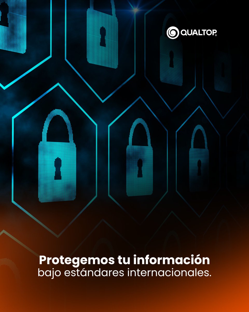 qualtop_'s tweet photo. La seguridad de la información es un pilar en Qualtop.

Nos apegamos a la ISO 27001, garantizando confidencialidad, integridad y disponibilidad de la información en cada solución que implementamos.

#ISO27001 #SeguridadDeLaInformación #GobiernoDeTI #DatosSeguros https://t.co/3WGnbN0a7H