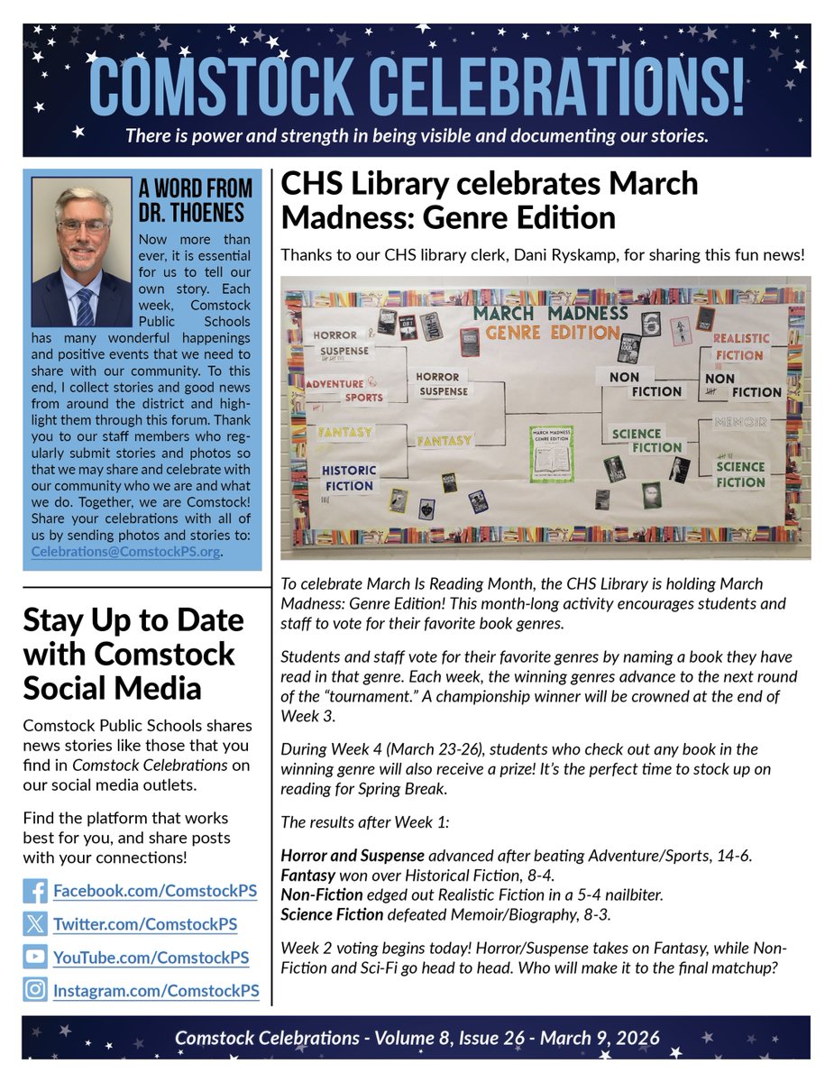 Comstock Schools tweet media