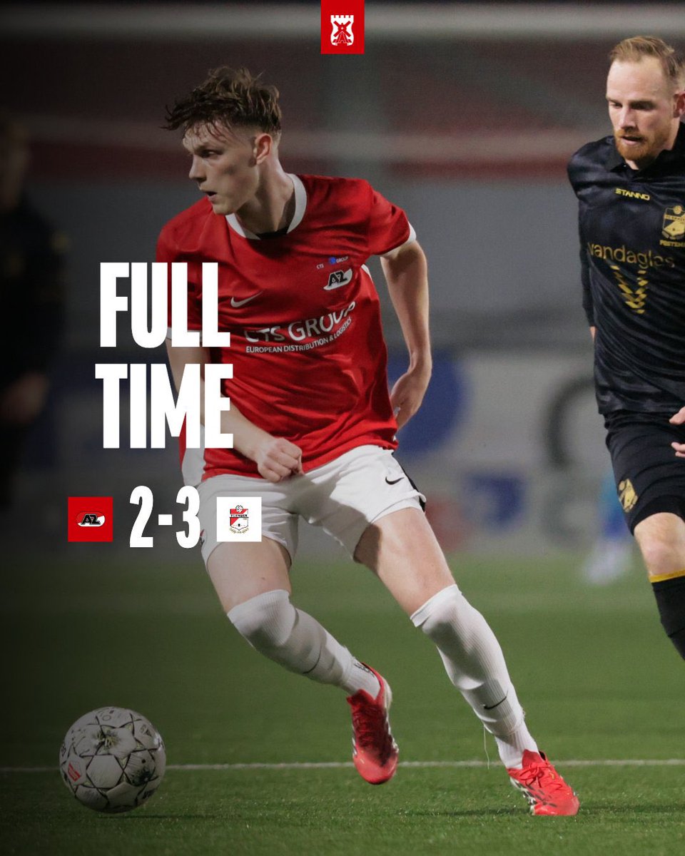 (FIN) Jong AZ - FC Emmen / 2-3

(35’) ⚽️Oufkir
(54’) ⚽️Kovács