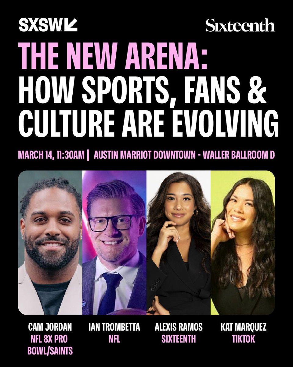 camjordan94's tweet image. Honored to be part of the conversation at SXSW about the future of sports and fan culture. Let’s go! 🏈🔥 #Levelz