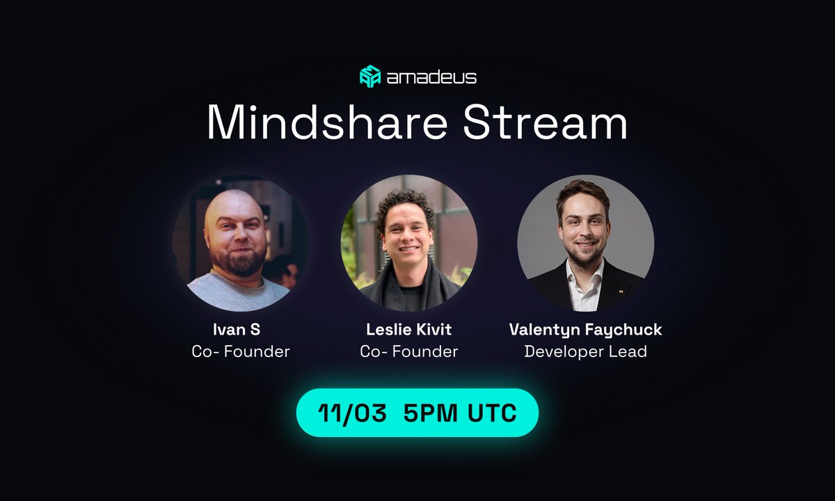 Amadeus Protocol tweet media