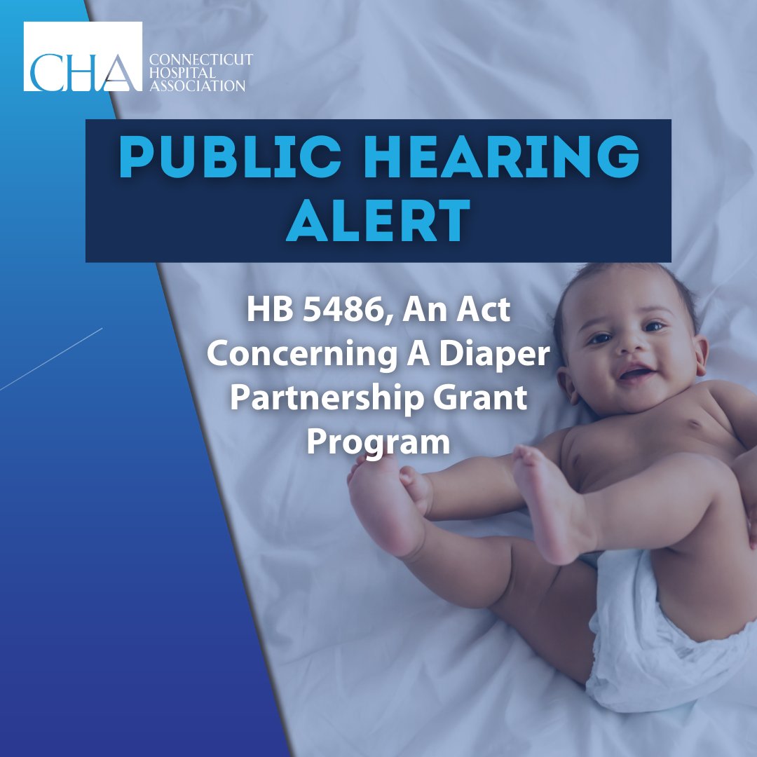 cthosp's tweet photo. Hospitals across CT are already partnering with community organizations like @thediaperbankct to identify families in need and connect them with diapers through trusted healthcare settings. HB 5486 would help sustain and expand these efforts statewide.  https://t.co/4fIb2X3aAF https://t.co/u7dBYYpbj7