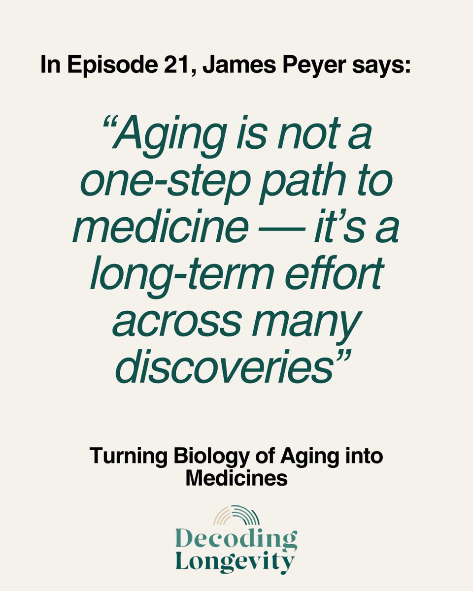 Decoding Longevity tweet media