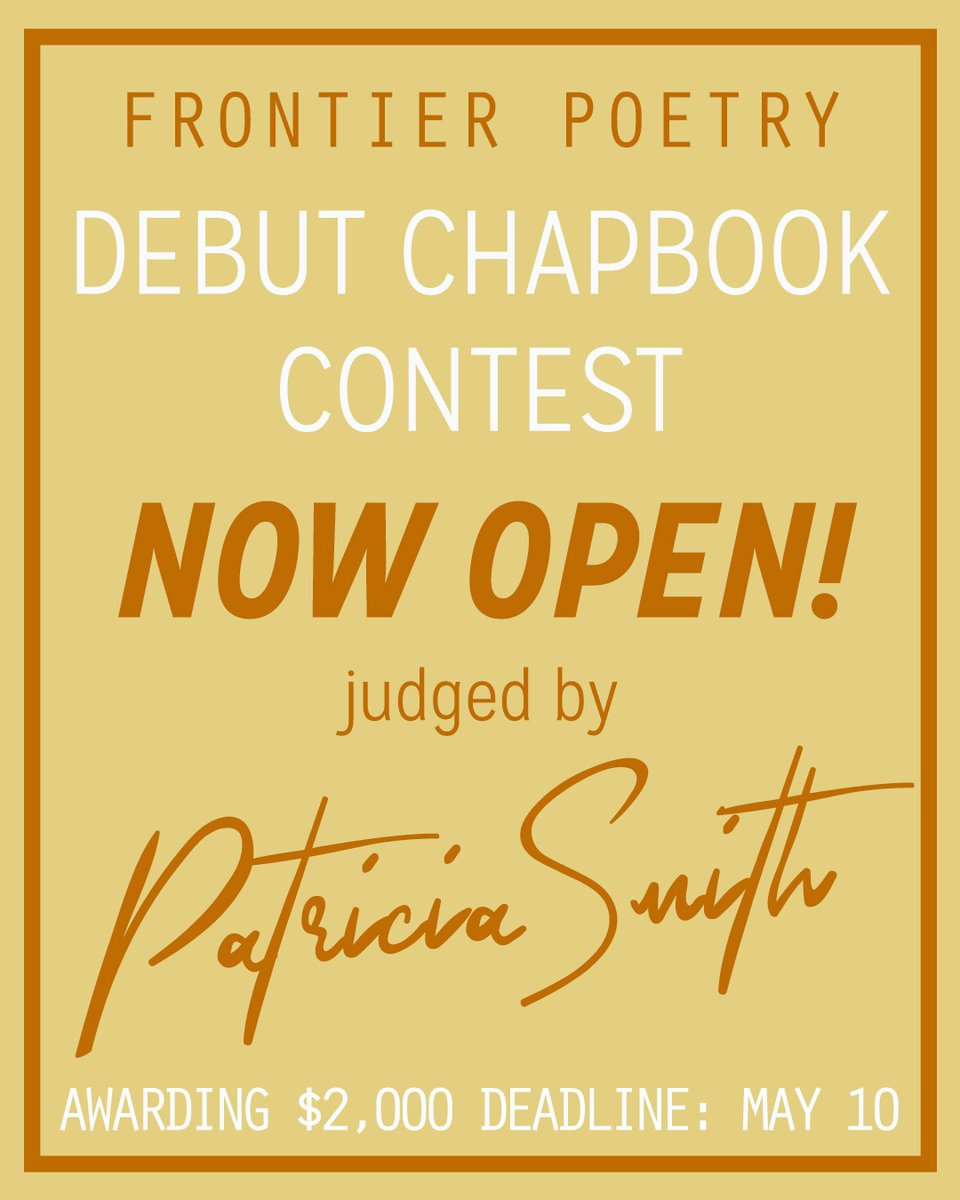 Frontier Poetry tweet media