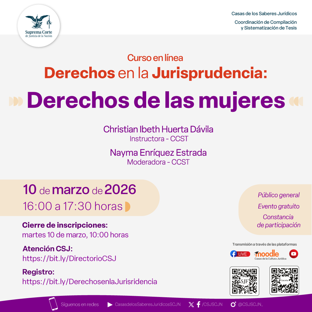 Casas de los Saberes Jurídicos, SCJN tweet media