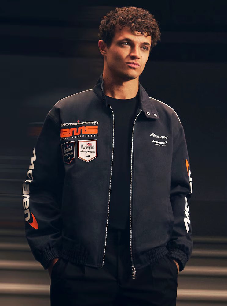 NorrisFiles's tweet photo. 📸 | Lando en un nuevo photoshoot para Reiss x McLaren! https://t.co/1ebekuCxid