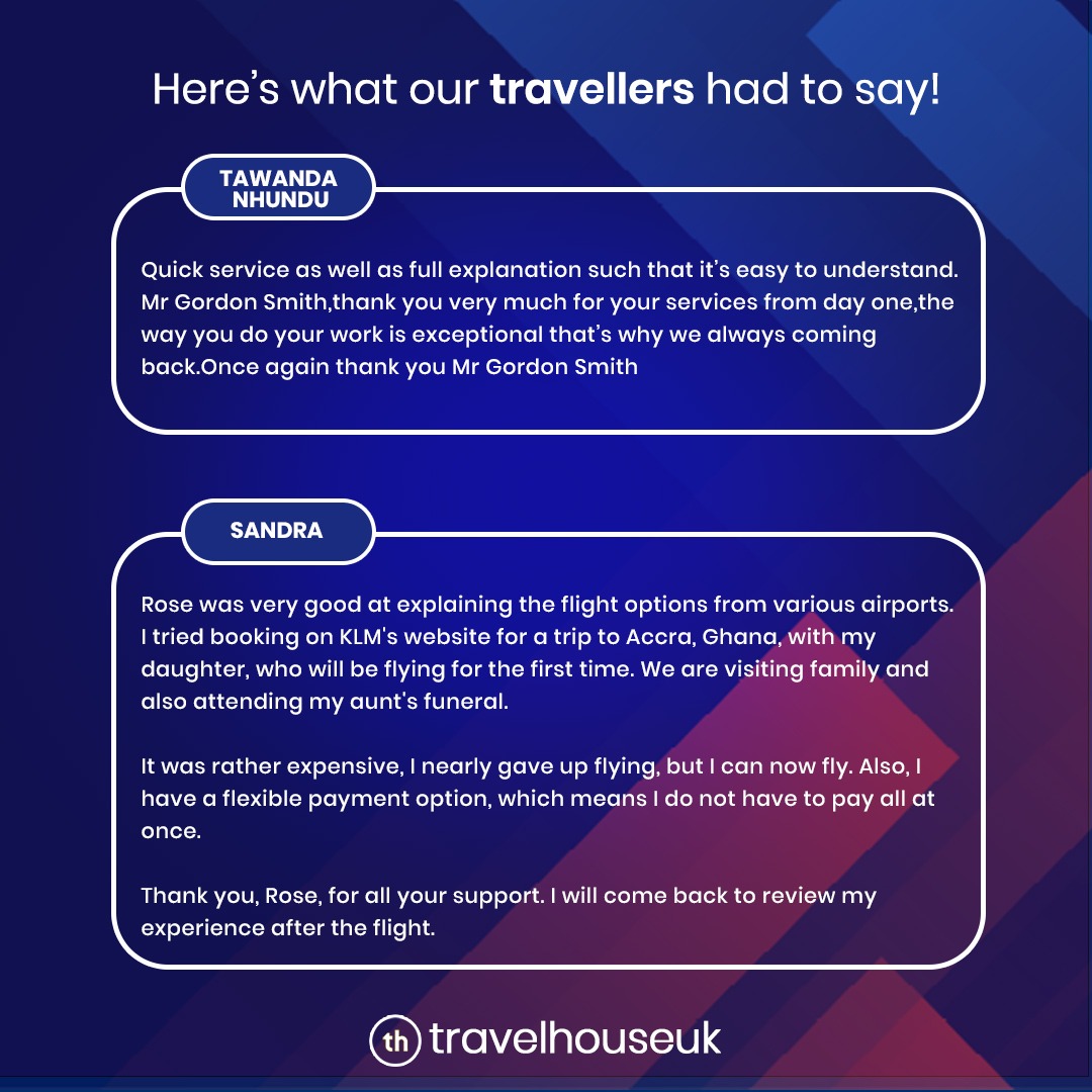 travelhouseuk's tweet image. Your experiences light the way for future travellers. Haven’t shared yours yet? Now’s the perfect time!
Read more reviews here: bit.ly/4l6Pk0B
#Trustpilot #TravelHouseUK #CustomerReview #happytraveller #London #UnitedKingdom