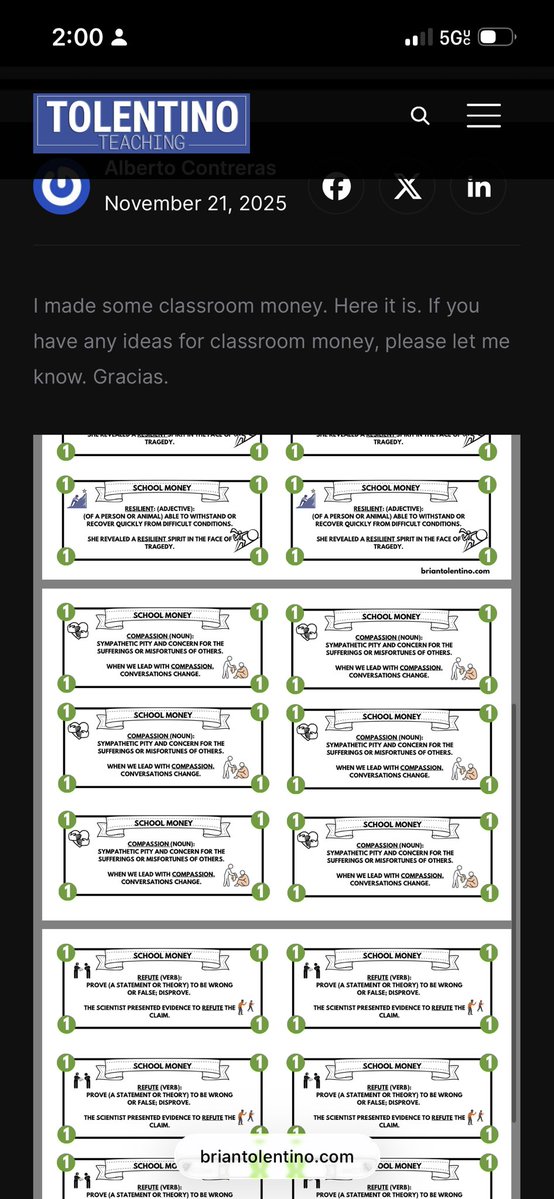 Brian Tolentino M.Ed tweet media