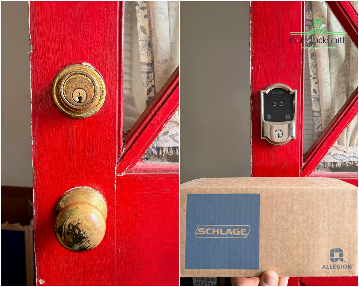 PickyLocksmith's tweet photo. 🔐 Another residential lock upgrade completed in Boston!
Our team installed a new smart lock to improve security and convenience for this homeowner.
📞 Call 24/7: (617) 665-6928
🌐 Get your free quote online: https://t.co/V6iwfzZjoz
#PickyLocksmith #BostonLocksmith #SmartLock https://t.co/PLSb9Ywxrj