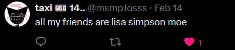 msmpJosss's tweet photo. I got my first like!! https://t.co/vmZWtXSf39