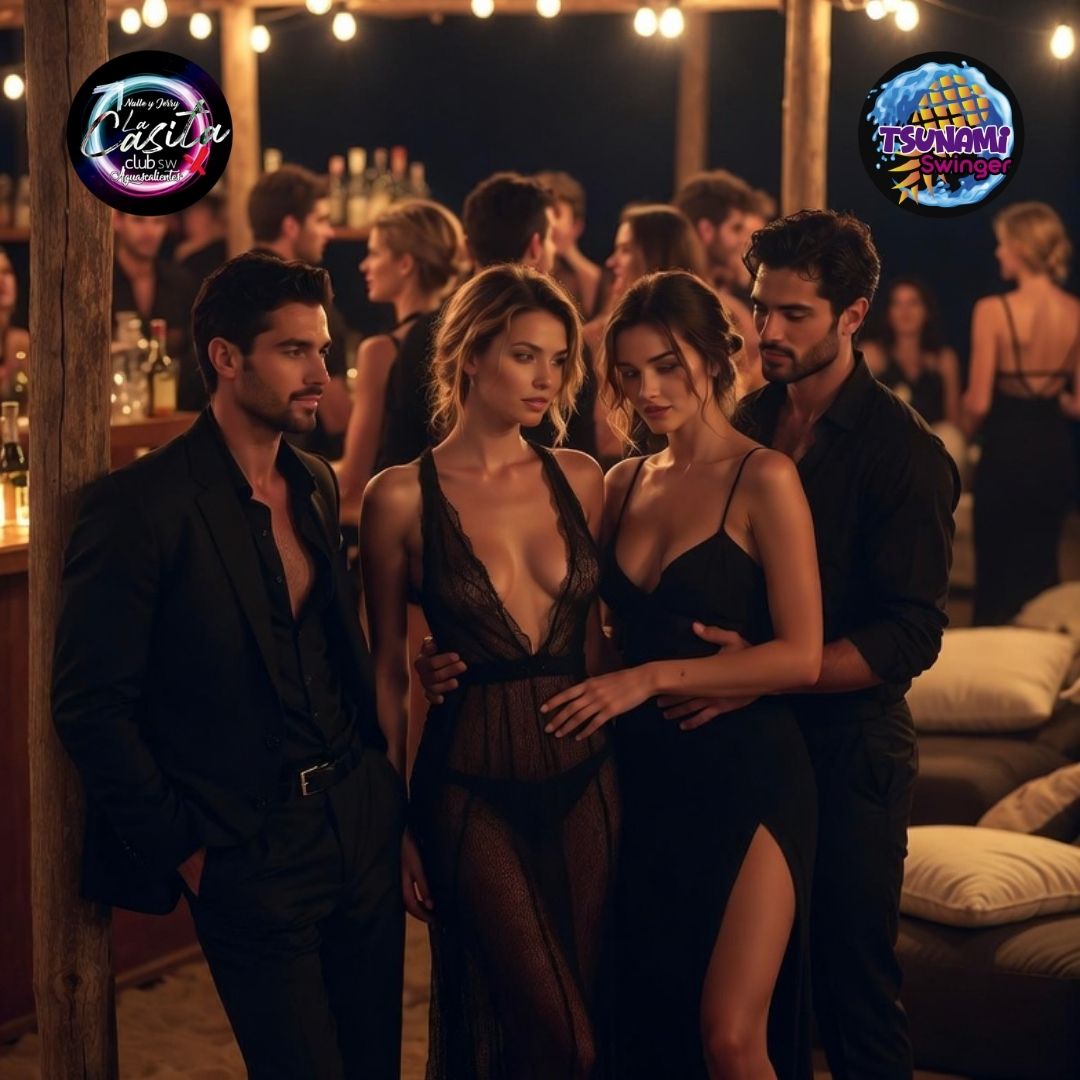 El día es solo el comienzo…
las noches del Tsunami Swinger están llenas de sensualidad y sorpresas. 😉