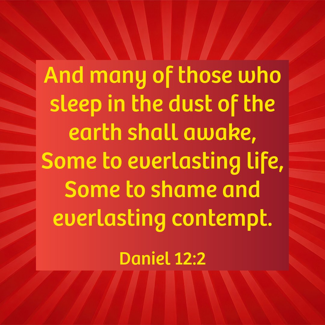 tweets_mb's tweet image. Death is not the end of our life. Jesus offers an eternal inheritance instead of eternal separation from God.

#eternity #judgment #wrath