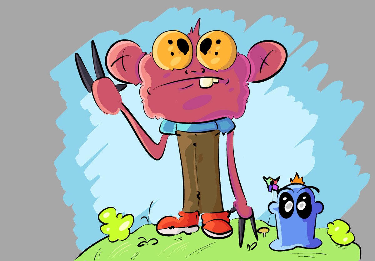 Theghostoflamln's tweet photo. New doodle! #cartoon #art #digitalart #creep https://t.co/RMUYcKF687